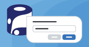 একটি নামকরণ ডায়ালগের পাশে একটি VEX AIM কোডিং রোবট।