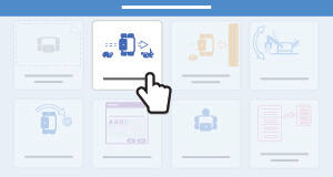 Παραδείγματα έργων και προτύπων στο VEXcode GO.