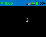 A screenshot of the EXP Brain showing the text "3" on row 3.