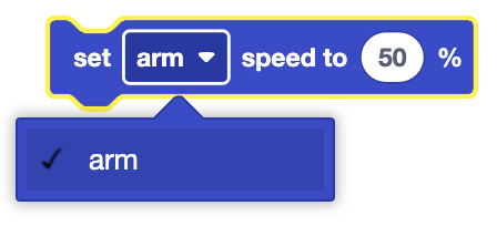 Diagrama que ilustra cómo configurar la velocidad de un brazo robótico de 6 ejes, con opciones de ajuste de velocidad mostradas.