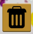 The Art Canvas+ Playground Clear button showing a trash can icon.