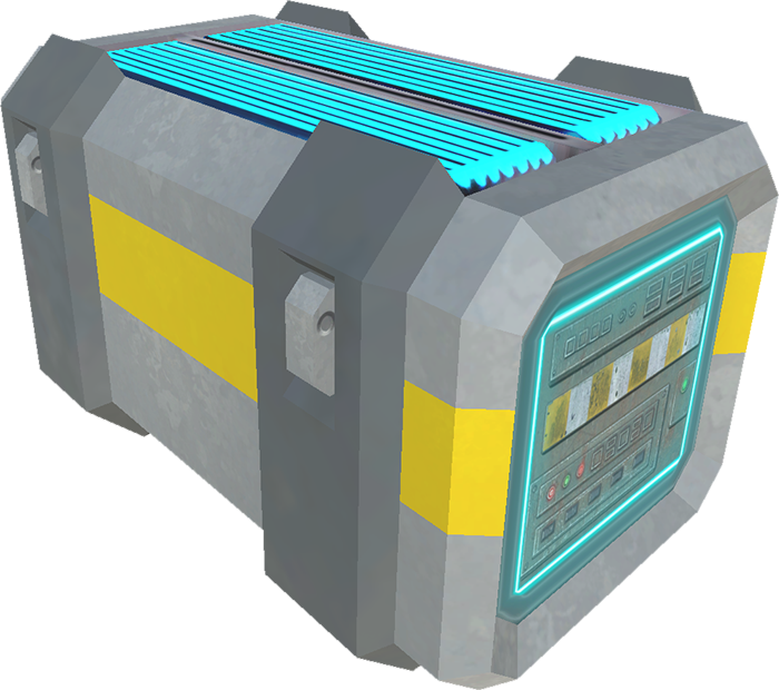 Minerales dispersos en el Rover Rescue Playground, que reaparecen en las zonas C, D y E para su recolección y uso por parte del VR Rover.