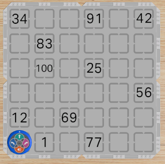 Imagen que representa la actividad Robot Count en el espacio de juego 123, mostrando las características únicas de la actividad.