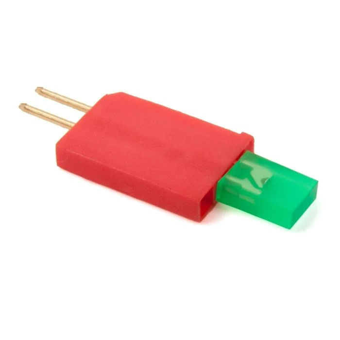 The green VEX LED indicator.