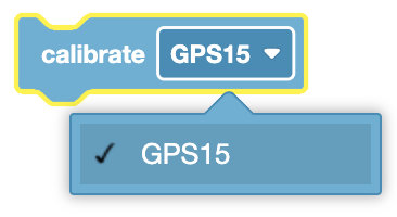 Image of a screen showing GPS device calibration settings and values for location, heading, and signal quality.