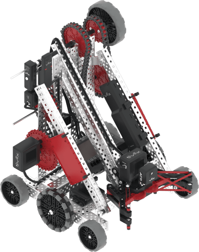 The VEXcode VR Robot window showing the Flex Robot.