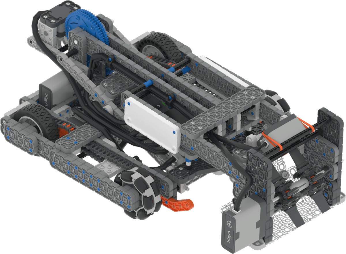 The VEX IQ Robotics Competition Hero robot, Flop.