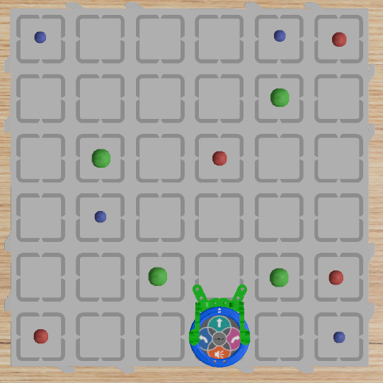 123 Playspace 中“打扫你的房间”活动的插图