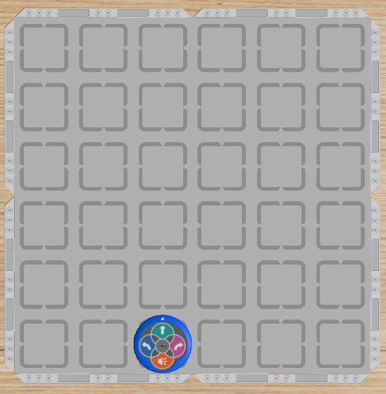 123 Playspace 的自定义活动选择屏幕，有 12 种不同的活动可供选择。